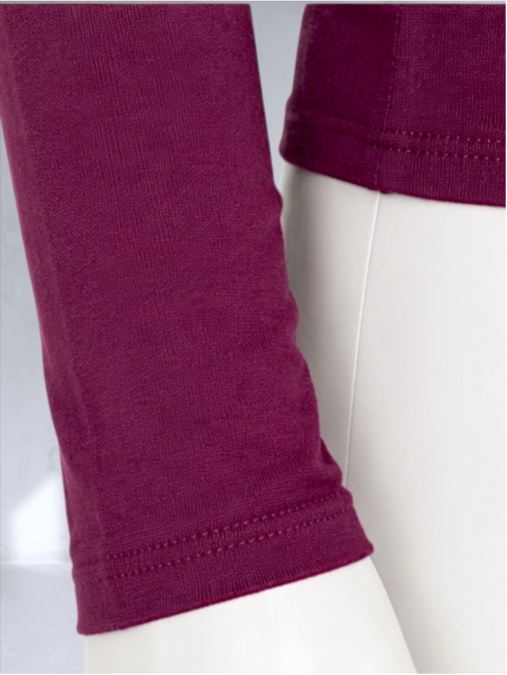 Abercrombie & Fitch SoftAF “Ava” Long-Sleeve Ruched Top – Size Small - Picture 10 of 10